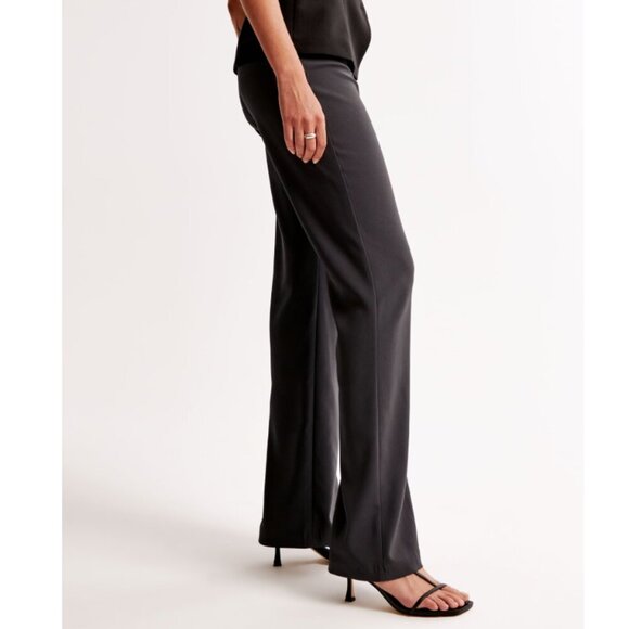 Abercrombie & Fitch | High Rise Slim Boot Trouser In Evening Grey (29/8-Short) - Picture 4 of 16